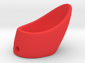 Archery Thumb Ring Type 1 in Red Processed Versatile Plastic