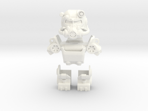 Power Armor in White Processed Versatile Plastic