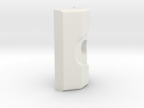 LSR Ring [Bottom Addon] in White Natural Versatile Plastic