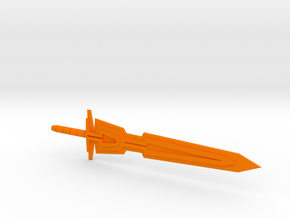 G2 Laser Sword in Orange Processed Versatile Plastic