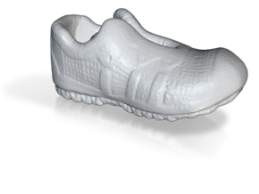 White Sneaker in White Natural Versatile Plastic
