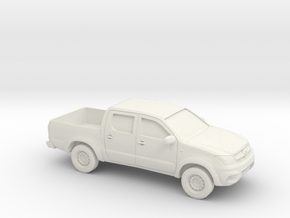 1/87 2005-14 Toyota Hilux in White Natural Versatile Plastic