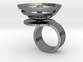 Orbit: US SIZE 5 in Polished Silver