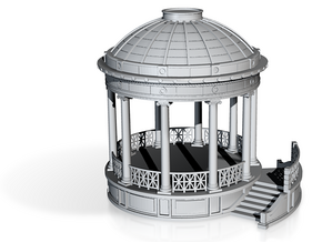 HO Scale (1:87.1) Park Bandstand in Tan Fine Detail Plastic