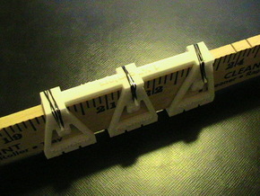 TrackToolz 1 1/2" Track Spacing Jigs in White Natural Versatile Plastic