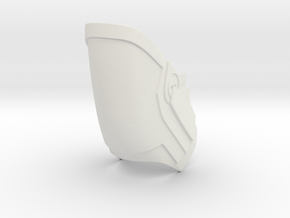 Knee Gaurd Inner in White Natural Versatile Plastic