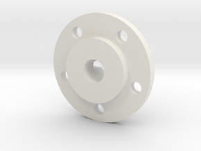 Mach5 Hubs Without Disks in White Natural Versatile Plastic