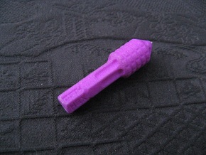 1/4" Hex Bit Pen 06 (012) in Purple Processed Versatile Plastic