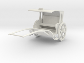 Fantasy Rickshaw  in White Natural Versatile Plastic
