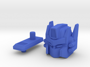  Truck Robot HEAD in Blue Processed Versatile Plastic