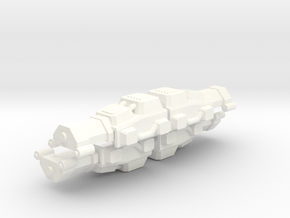 CW TriBeam in White Processed Versatile Plastic