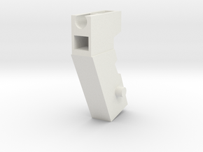 Handle Adapter (Shockblaster) for Nonnef Hands in White Natural Versatile Plastic