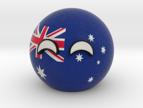 Countryball Australia in Full Color Sandstone