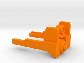 NERF MODULUS REAR SIGHT in Orange Processed Versatile Plastic
