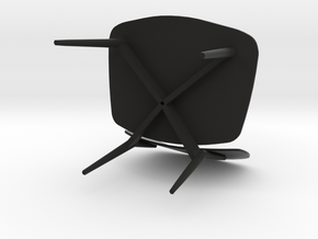 HighTower Papa Chair in Black Natural Versatile Plastic