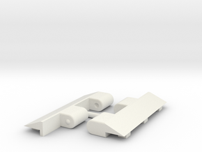 Metroplex TR Adapters in White Natural Versatile Plastic