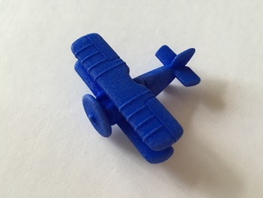 Wolf Fighter Plane in Blue Processed Versatile Plastic