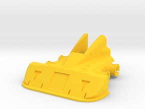 CW Dragstrip Front Spoiler pt1 - Spoiler in Yellow Processed Versatile Plastic