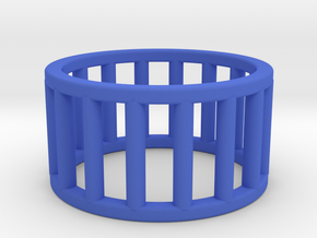 Albaro Ring Size-5 in Blue Processed Versatile Plastic