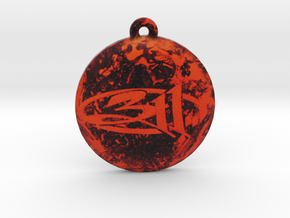 311 Logo Pendant / Ornament in Full Color Sandstone