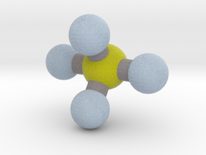 Sulfur Tetrafluoride (SF4) in Full Color Sandstone