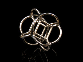 Soap Bubble Cube (from $12.50) in Polished Silver: Small