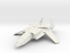 Halo UNSC Falcon Fighter 1:100 in White Natural Versatile Plastic: Medium