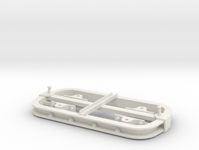 Chassis wagonnet - 7/8n2 in White Natural Versatile Plastic