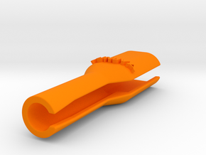 Backbone - Lightning Cable Protector in Orange Processed Versatile Plastic