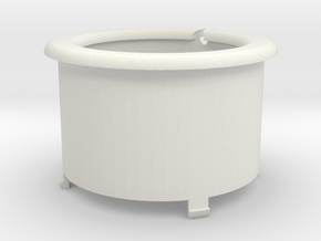 WireWrap Cylinder Of The SmartDock  for AppleWatch in White Natural Versatile Plastic