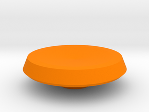 BroConcepts Button 2 in Orange Processed Versatile Plastic