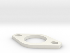 Dellorto FRD 34 Phenolic Spacer in White Natural Versatile Plastic