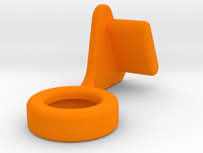 U140 Hook - Rev1 in Orange Processed Versatile Plastic