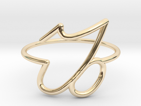 Capricorn in 14K Yellow Gold: 6 / 51.5