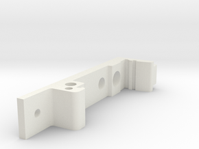 Din Mount Holes Pt# MMM-DM-FC in White Natural Versatile Plastic