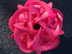 Cosmic Rose in Pink Processed Versatile Plastic