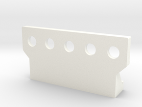 PN Wessex Step Double in White Processed Versatile Plastic