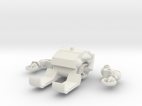 MOD BOT  PART ADD-ON (ICE CRUSHER) in White Natural Versatile Plastic: Large