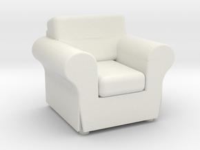EKTORP Chair - HO 87:1 Scale in White Natural Versatile Plastic