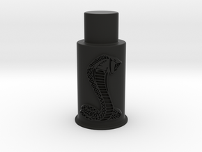 2003-2004 Cobra Strut Top Cover - Snake - LH in Black Natural Versatile Plastic