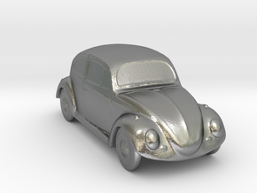 Silver Beetle in Natural Silver