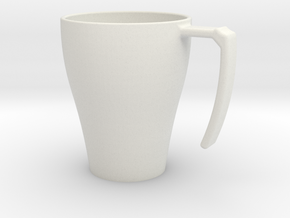 cup. in White Natural Versatile Plastic