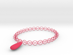 D.P Necklace in Pink Processed Versatile Plastic
