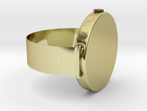 SOL M' Watch in 18k Gold Plated Brass