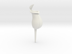 Pitcher Plant Watering Spike in White Natural Versatile Plastic