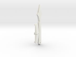 Voltron Sword Blade in White Natural Versatile Plastic