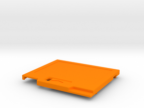 TED V2 Low Profile Shell in Orange Processed Versatile Plastic