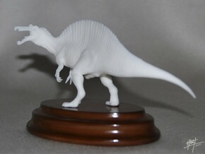 Spinosaurus 1/72 Roaring in White Natural Versatile Plastic