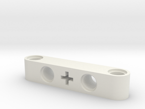 5 Beam Angle Holes And Cross in White Natural Versatile Plastic