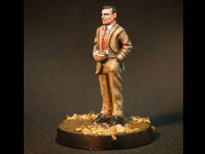 Ron Rolson: 28mm 1960s Ad Man in Tan Fine Detail Plastic